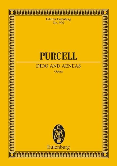 Purcell: Dido and Aeneas (Study Score) published by Eulenburg